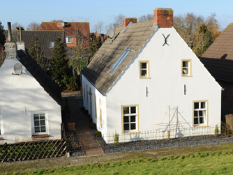 Greetsiel, Am alten Deich 15 / Haus: Bonte Piet