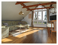 Wohnzimmer Ferienwohnung Nebenhaus