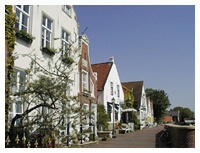 H&auml;user in der Sielstra&szlig;e